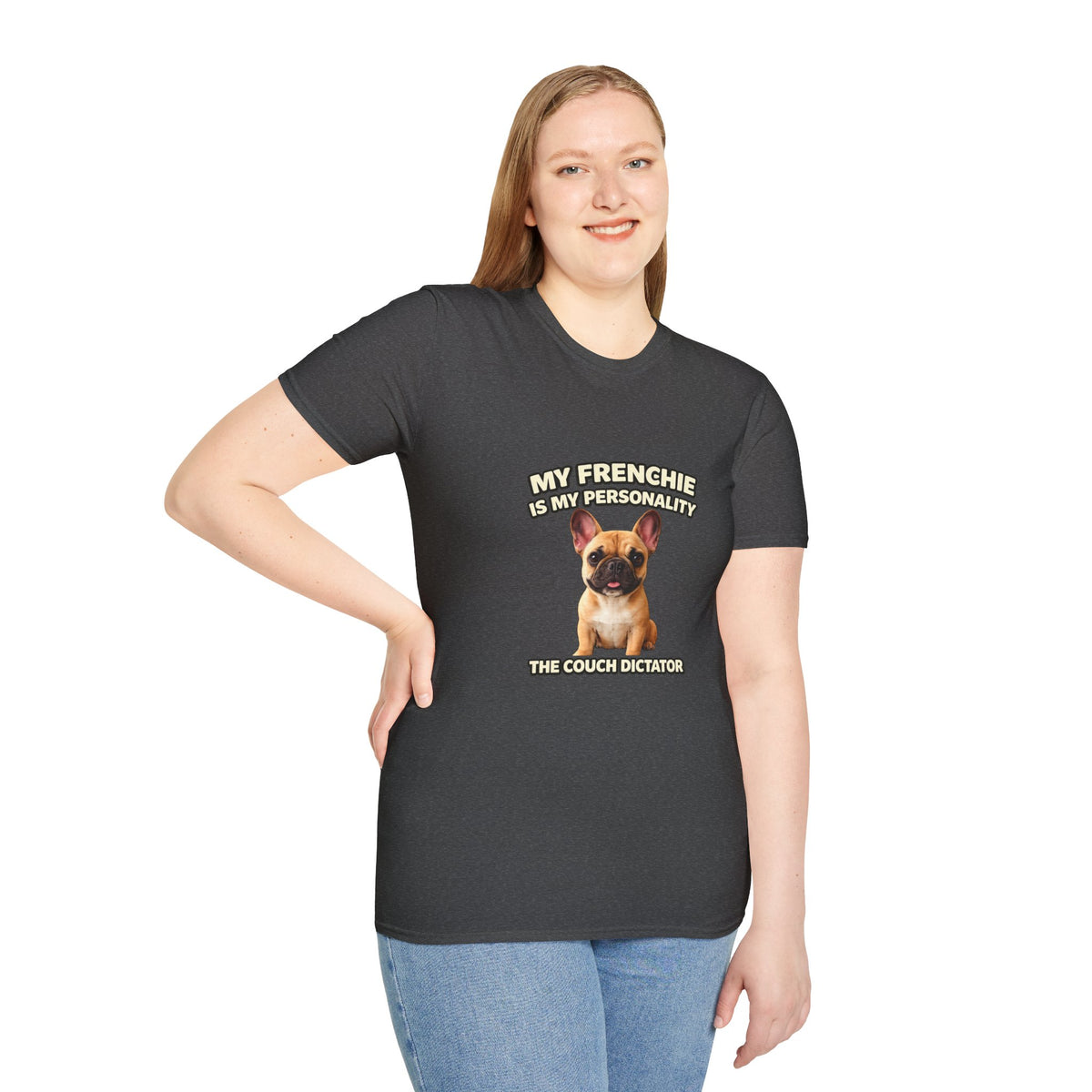 My Frenchie Is My Personality – Royal Energy – Personalized Dog Breed Tee