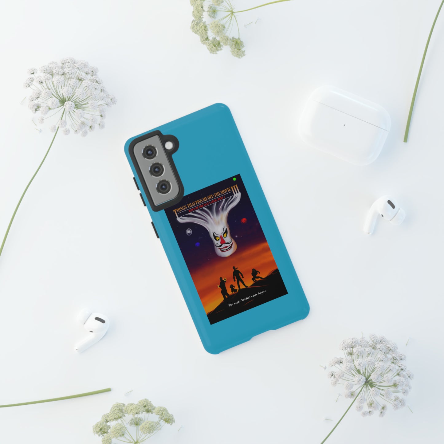 Dawn Of The Flat Earth: Part I Tough Phone Case (turquoise)