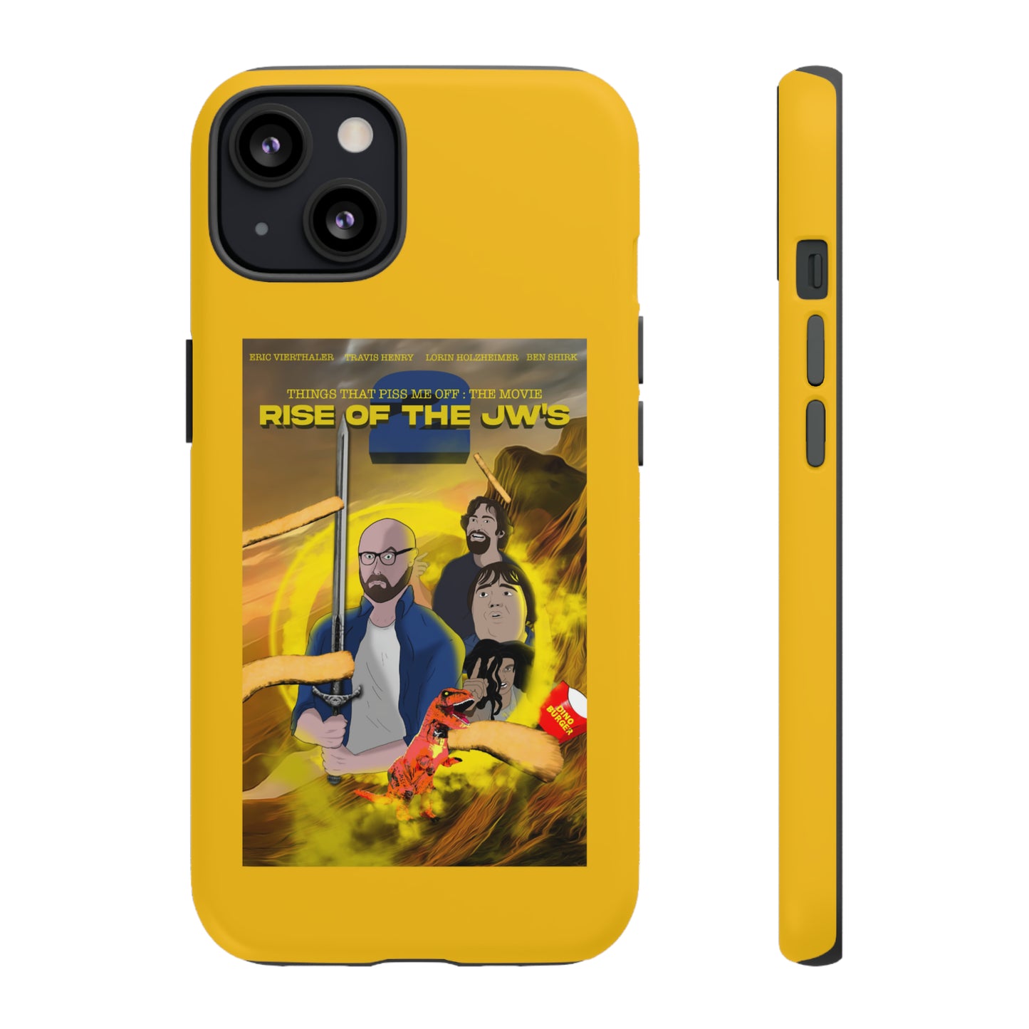 Rise Of The JW's Tough Phone  Case yellow)