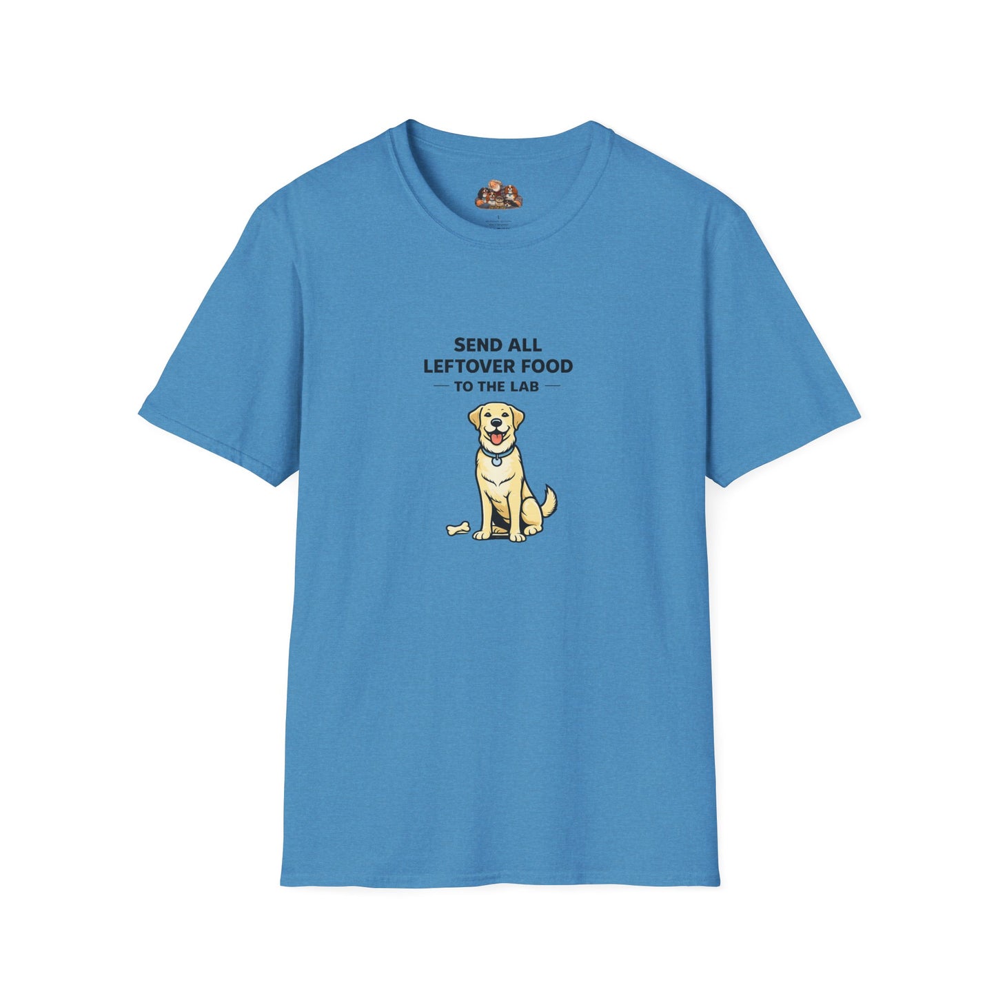 Send All Leftover Food To The Lab  —  Soft-Color Minimalist Family Collection For Adult Dog Lovers