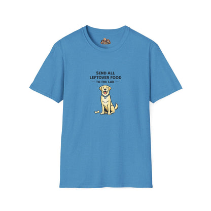 Send All Leftover Food To The Lab  —  Soft-Color Minimalist Family Collection For Adult Dog Lovers