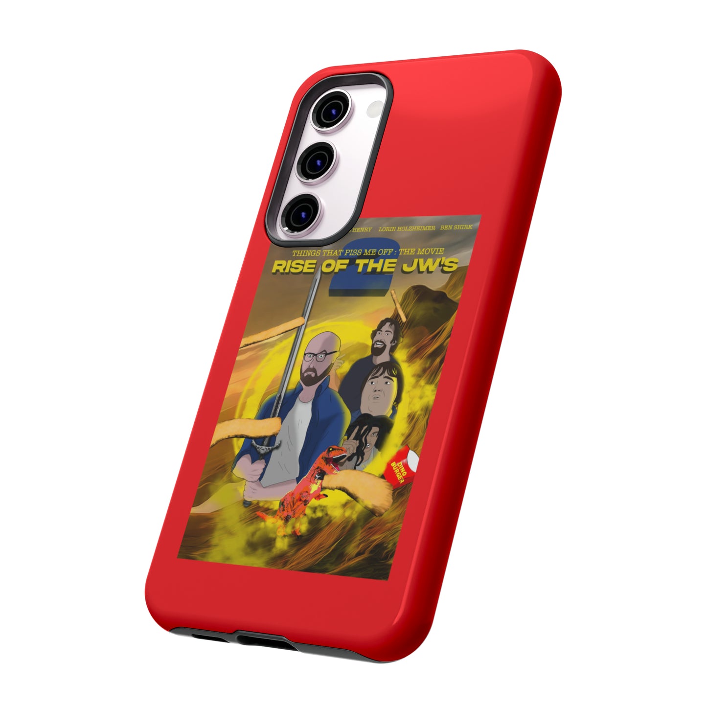 Rise Of The JW's Tough Phone Case (red)