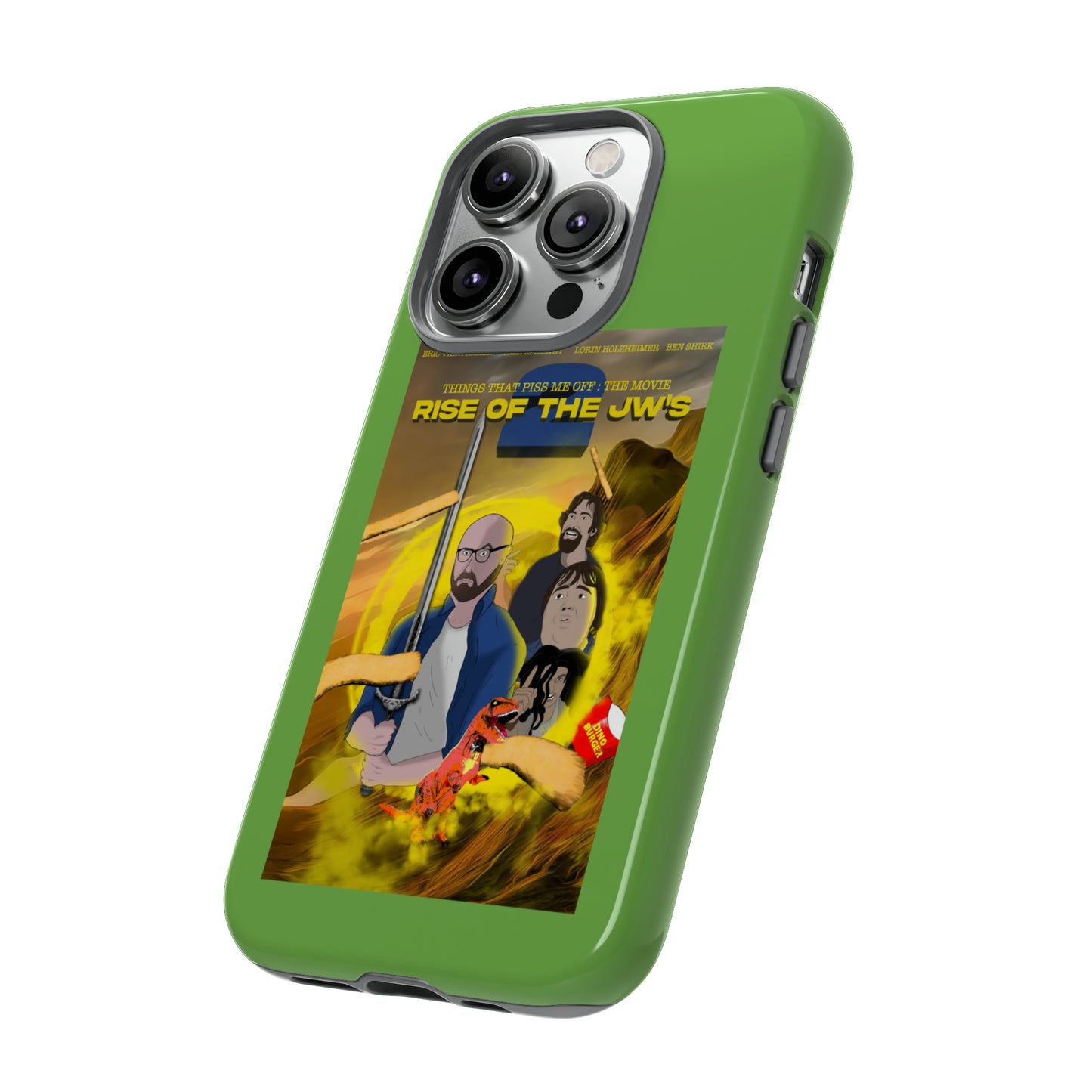 Rise Of The JW's Tough Phone Case (green)