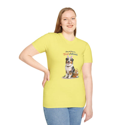 Australian Shepherd Treat Antenna™ – Easter Dog Lover Tee