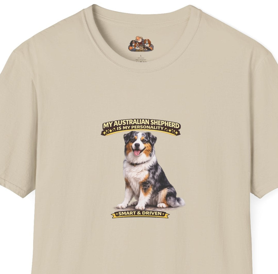 My Australian Shepherd is My Personality – Personalized Dog Breed Shirt