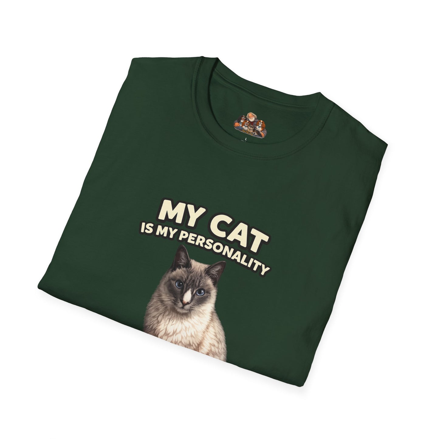 My Cat Is My Personality – "The Watcher" – Personalized Custom Cat Shirt