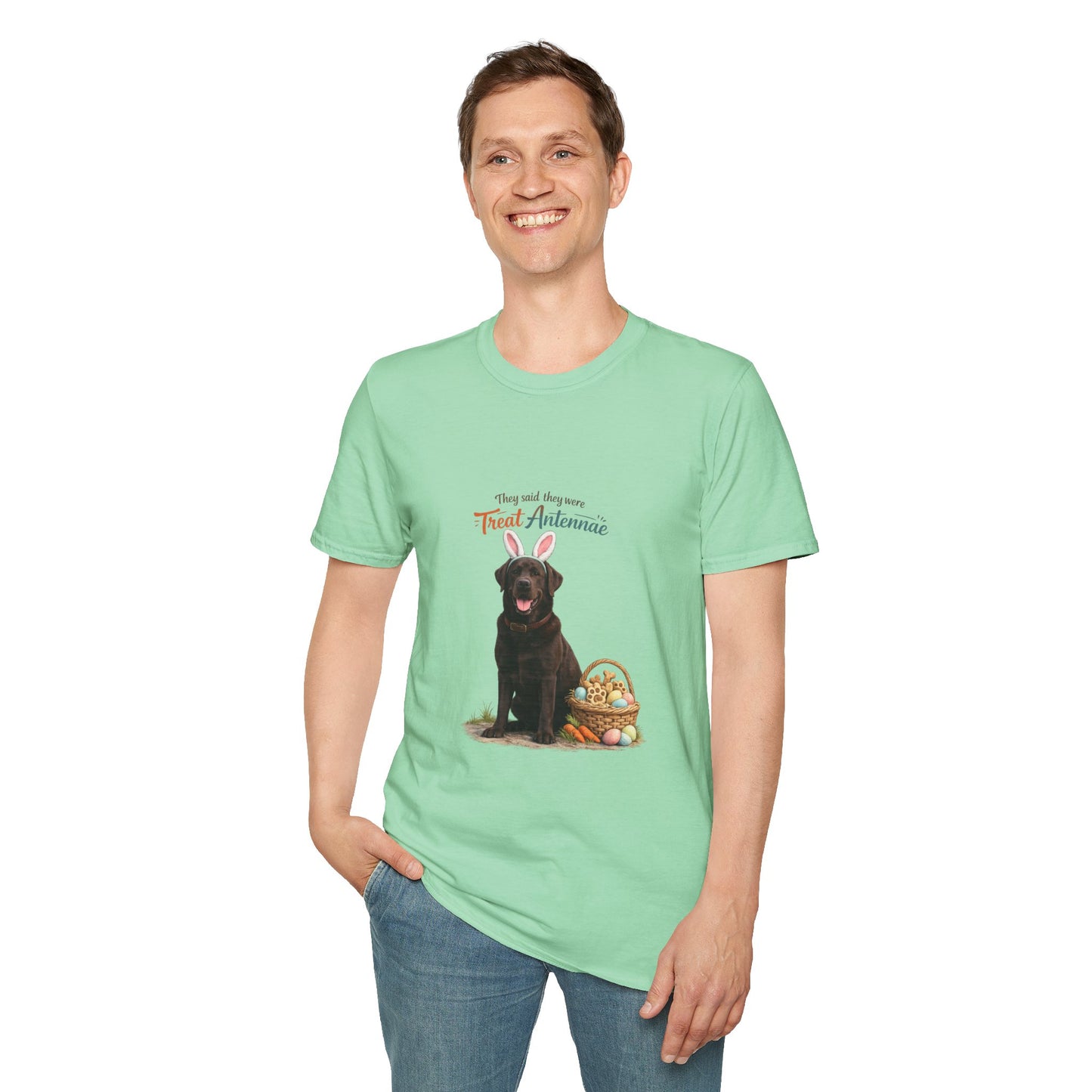 Chocolate Lab Treat Antenna™ – Easter Dog Lover Tee