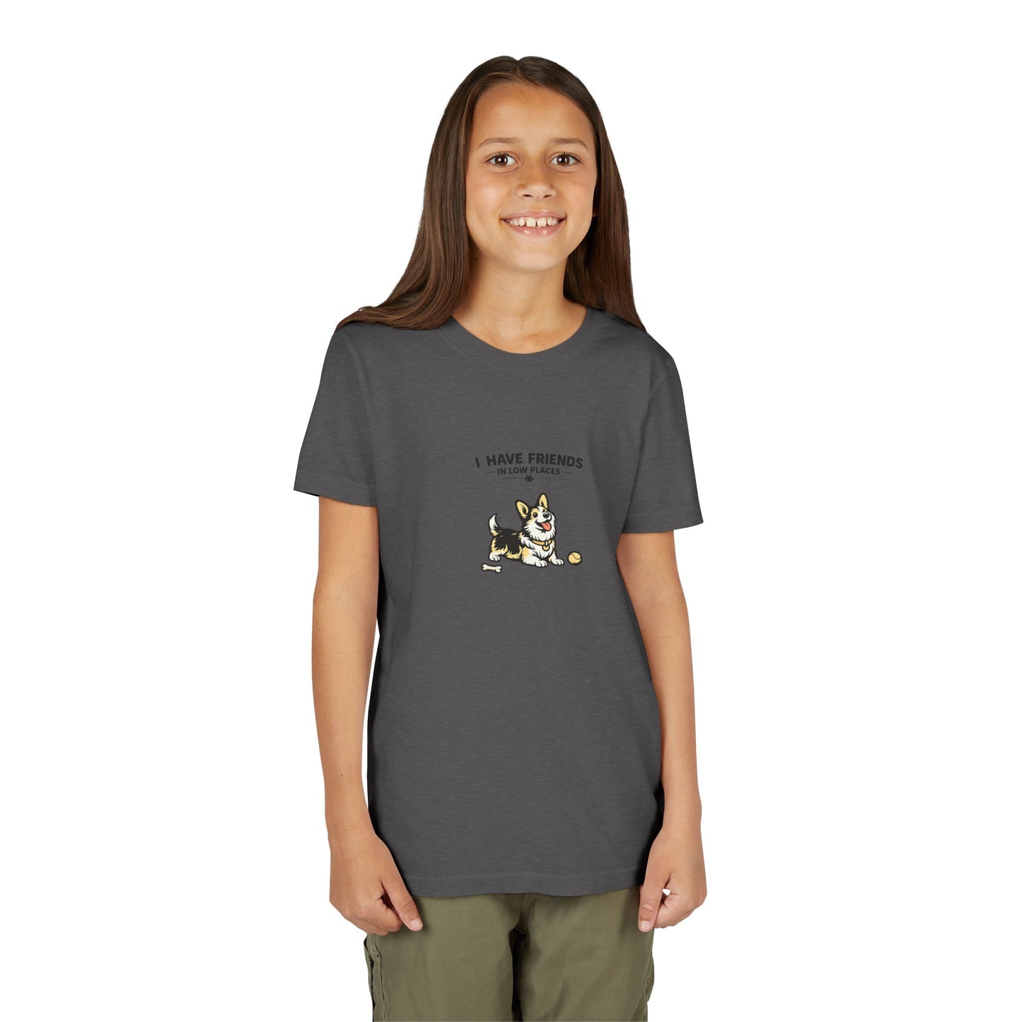 I Have Friends In Low Places -- Youth Dog Lover Tee