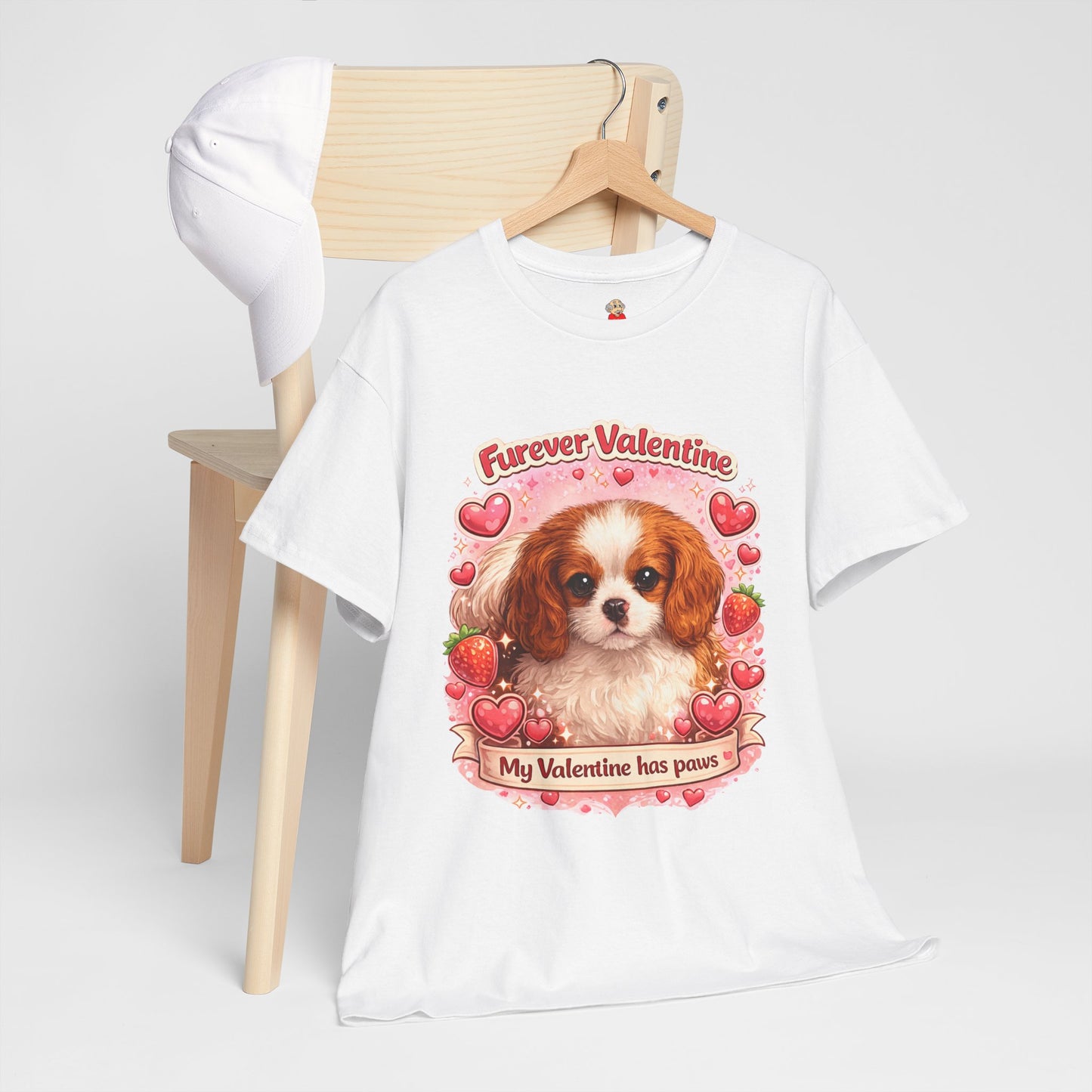 Furever Valentine - Puppy Love Has Paws – Pet Lover Valentine's Day T-Shirt