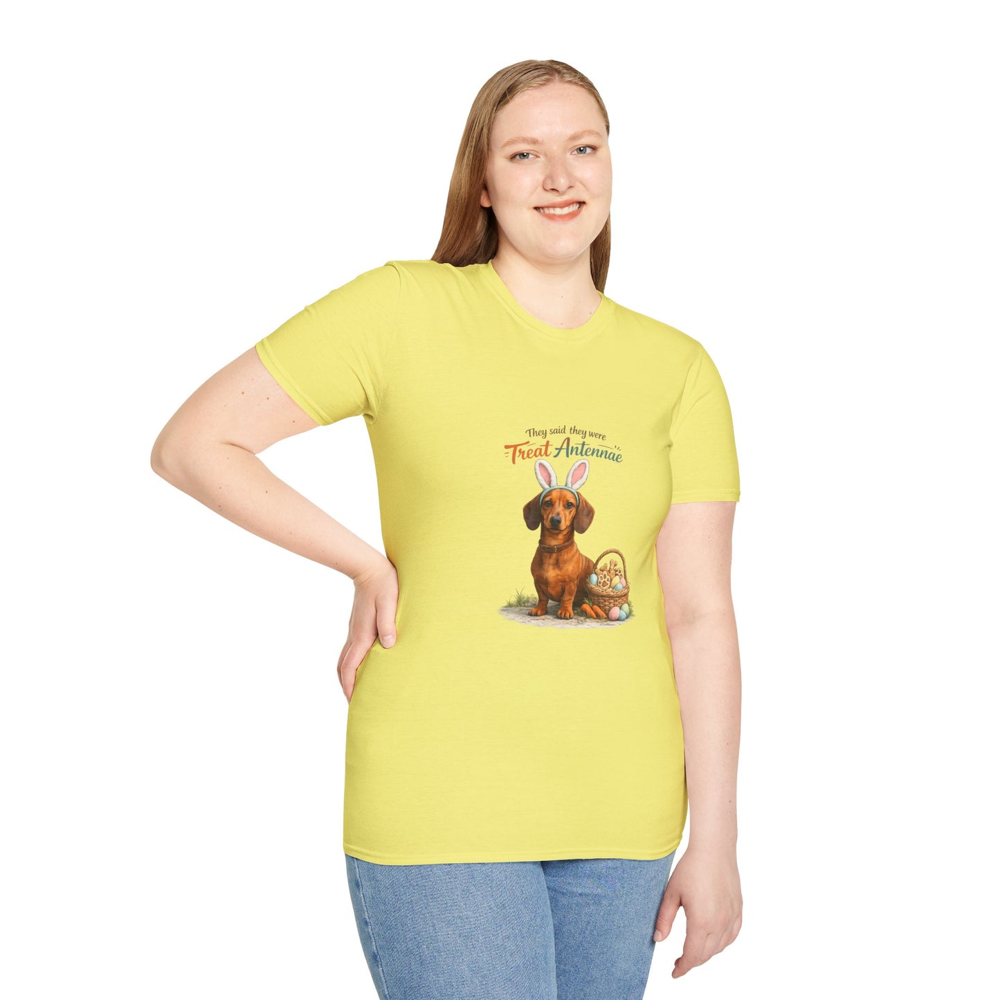 Dachshund Treat Antenna™ – Easter Dog Lover Tee