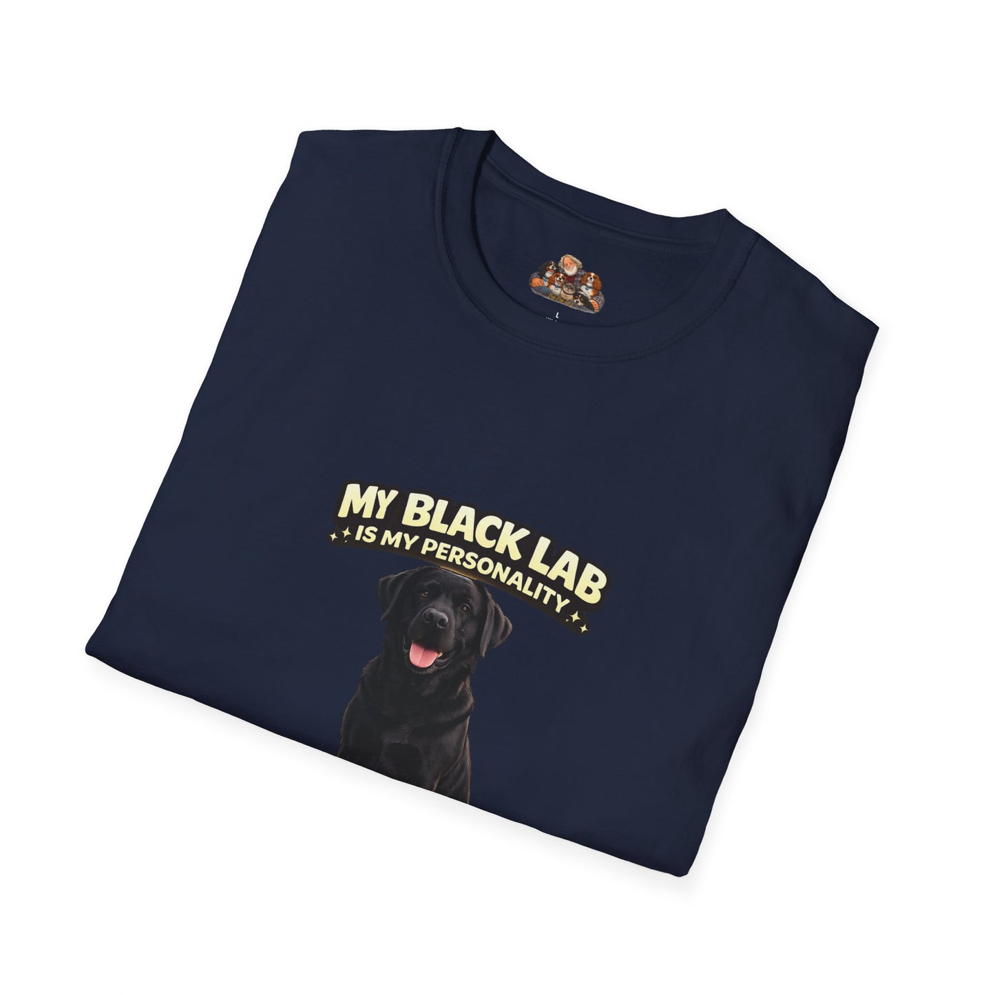 My Black Lab is My Personality – The Gentle Soul – Personalized Dog Breed Shirt