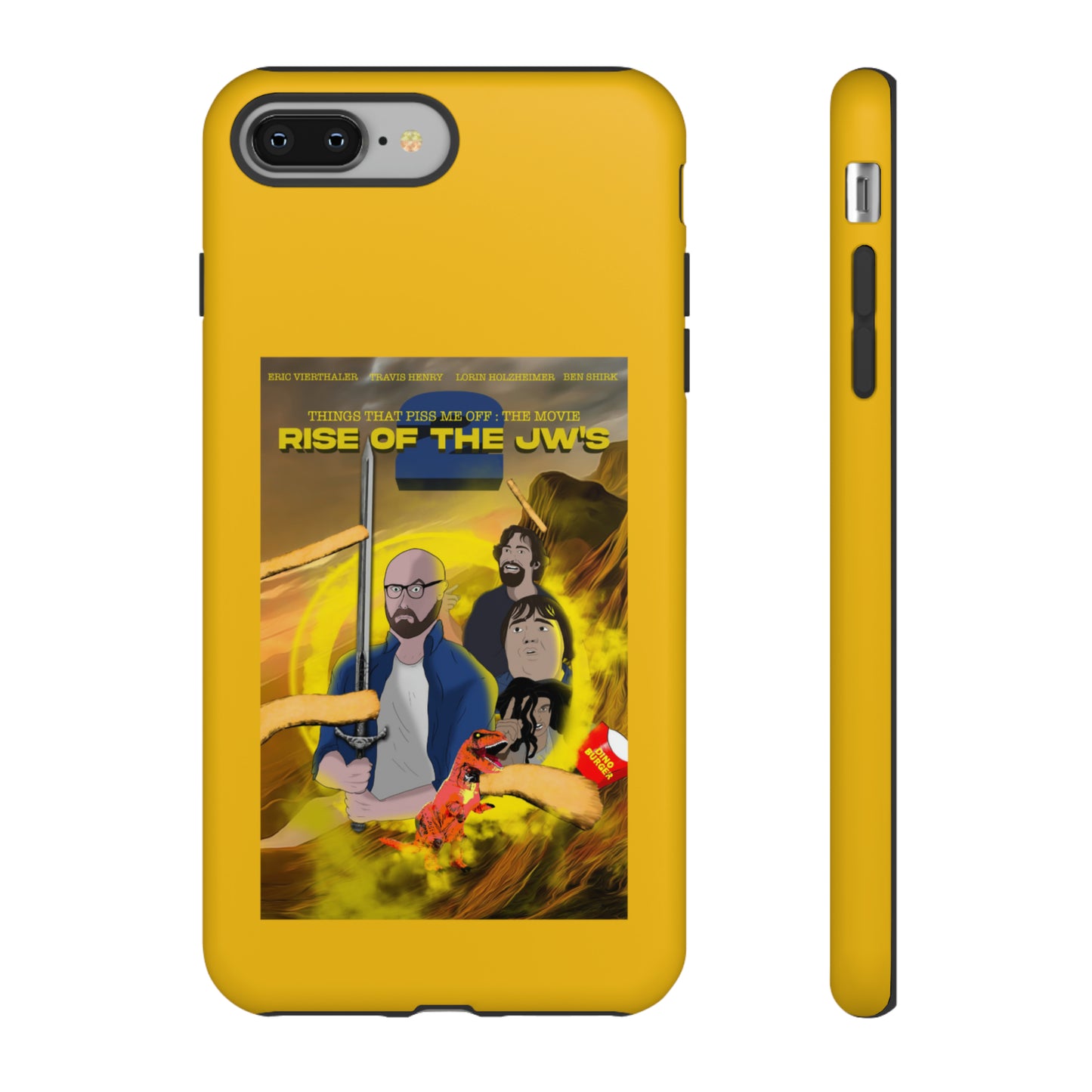 Rise Of The JW's Tough Phone  Case yellow)