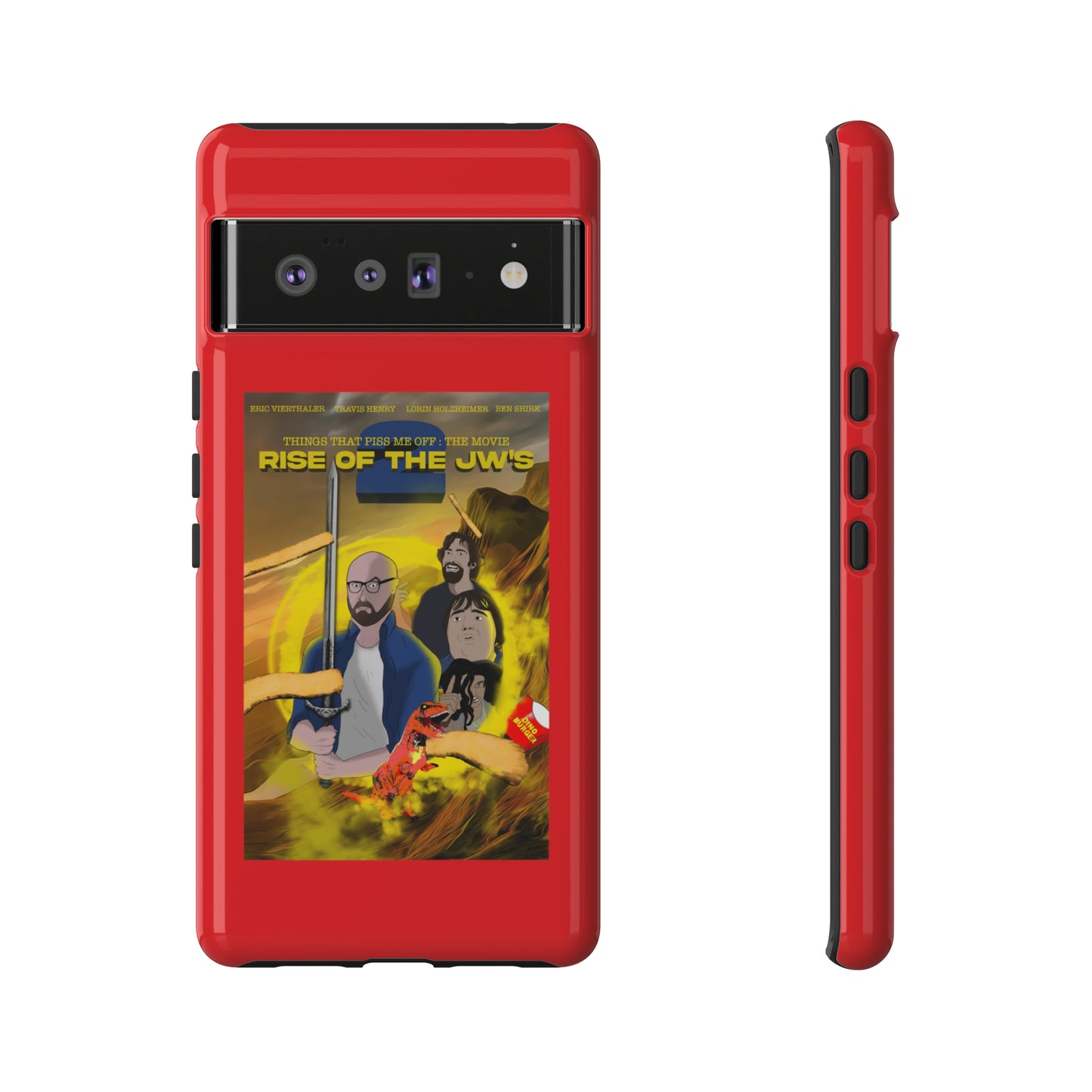 Rise Of The JW's Tough Phone Case (red)