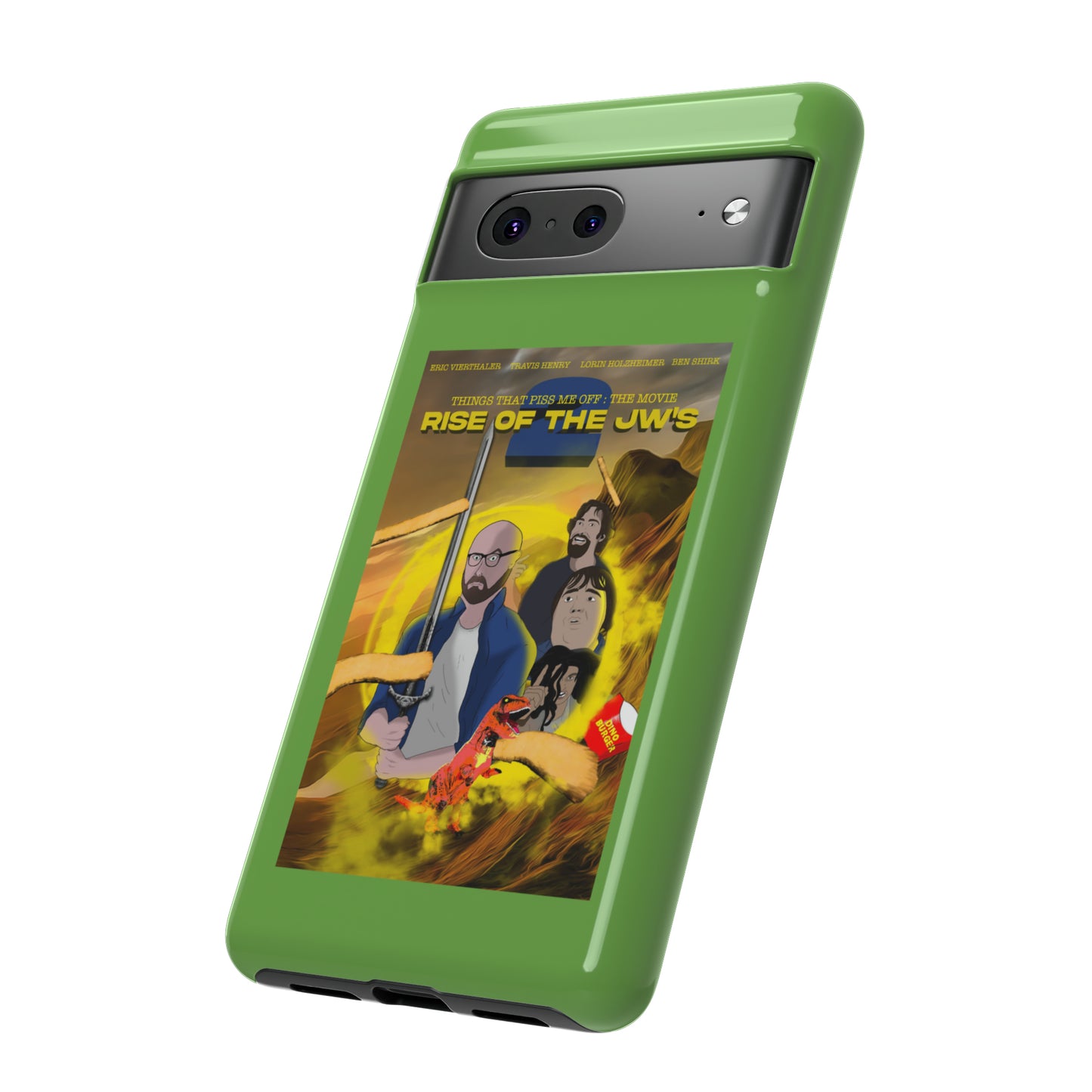 Rise Of The JW's Tough Phone Case (green)