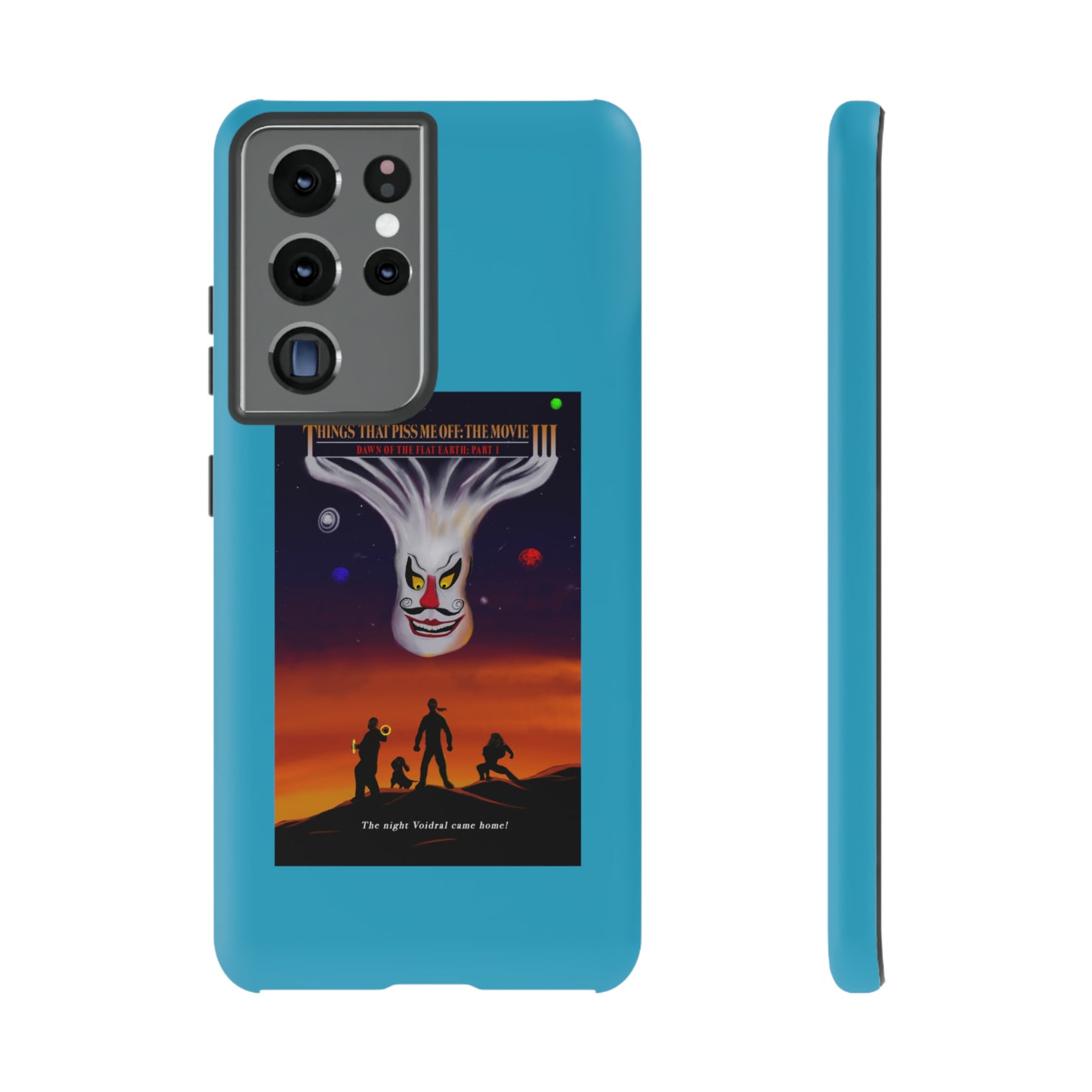 Dawn Of The Flat Earth: Part I Tough Phone Case (turquoise)