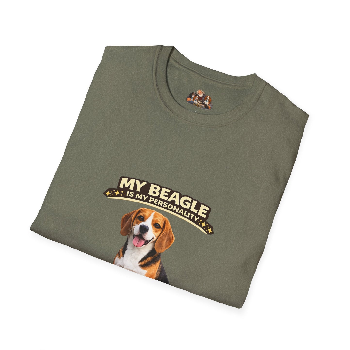 My Beagle Is My Personality – Professional Sniffer – Personalized Dog Tee