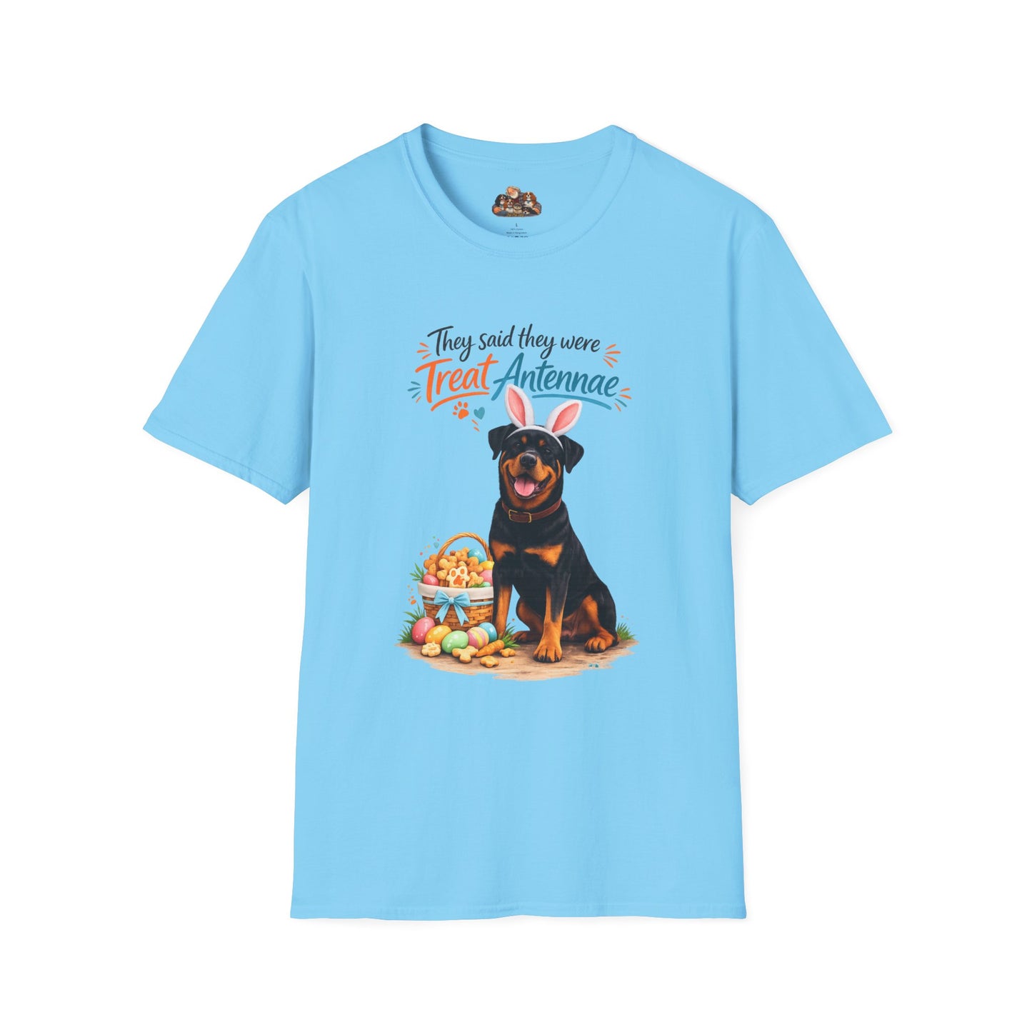 Rottweiler Treat Antennae™  – Easter Dog Lover Tee