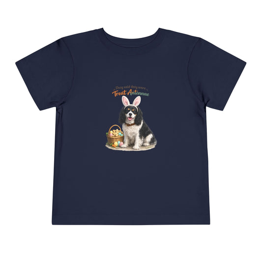 Cavalier King Charles Spaniel Treat Antennae™ -- Toddler Dog Lover Tee