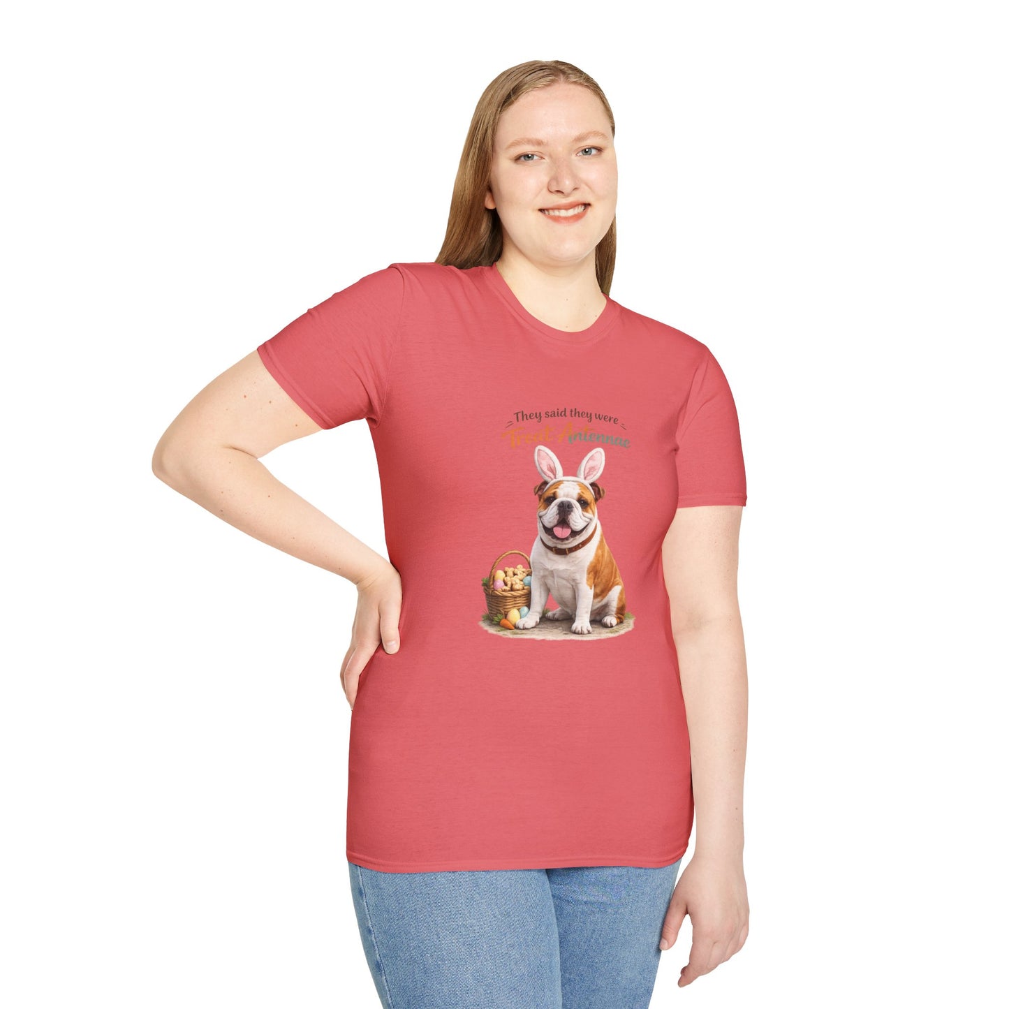 Bulldog Treat Antennae™ – Easter Bulldog Lover T-Shirt