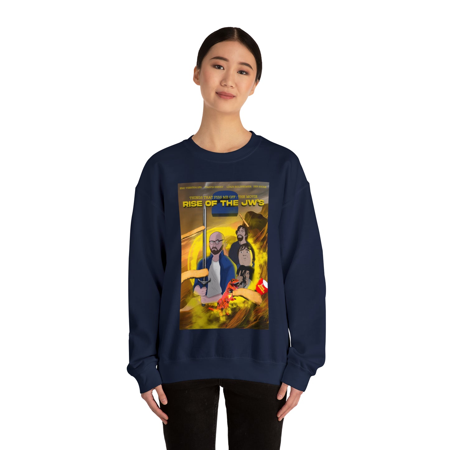 Rise of the JW's Unisex Heavy Blend™ Crewneck Sweatshirt