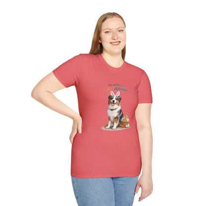 Australian Shepherd Treat Antenna™ – Easter Dog Lover Tee