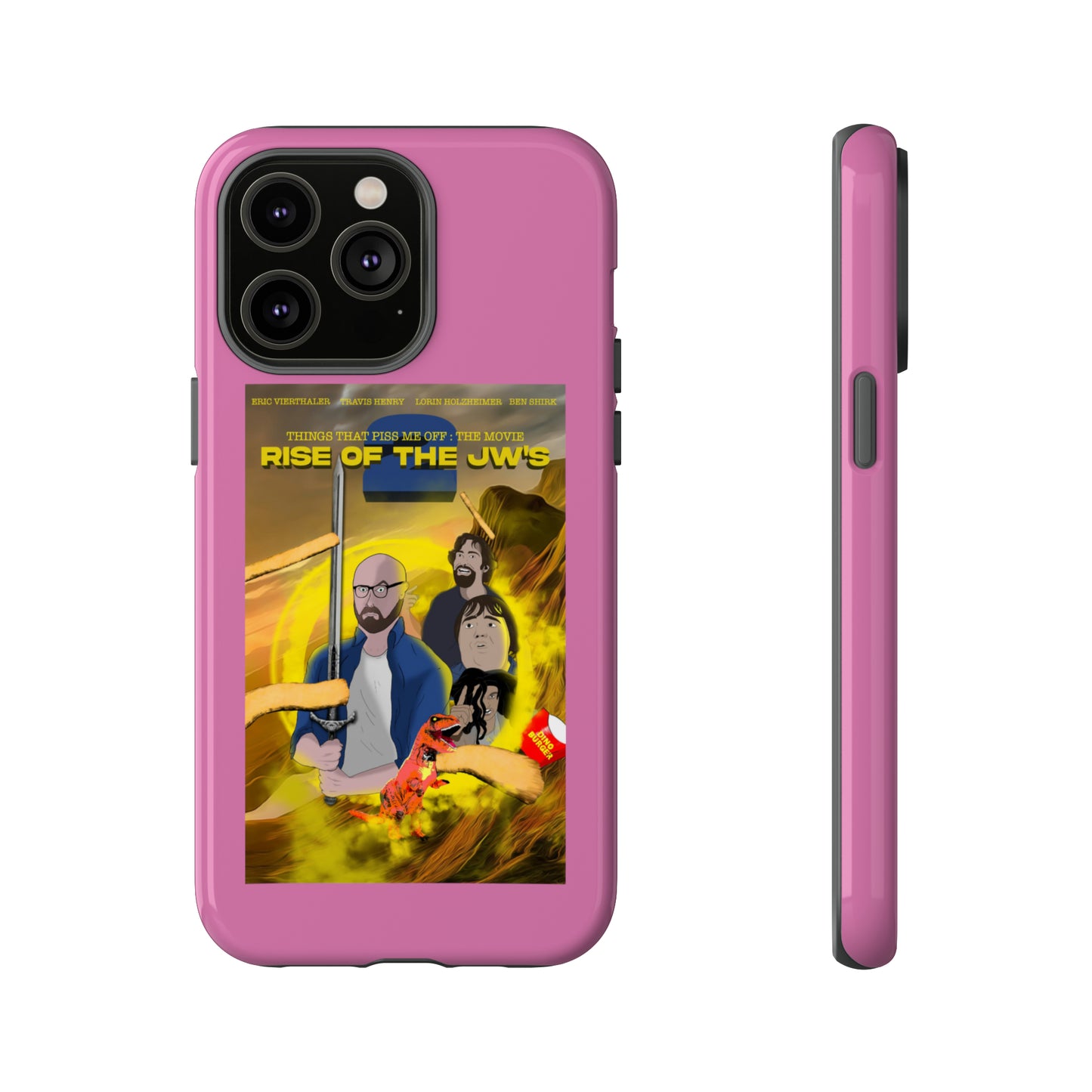 Rise Of The JW's Tough Phone Case (light pink)