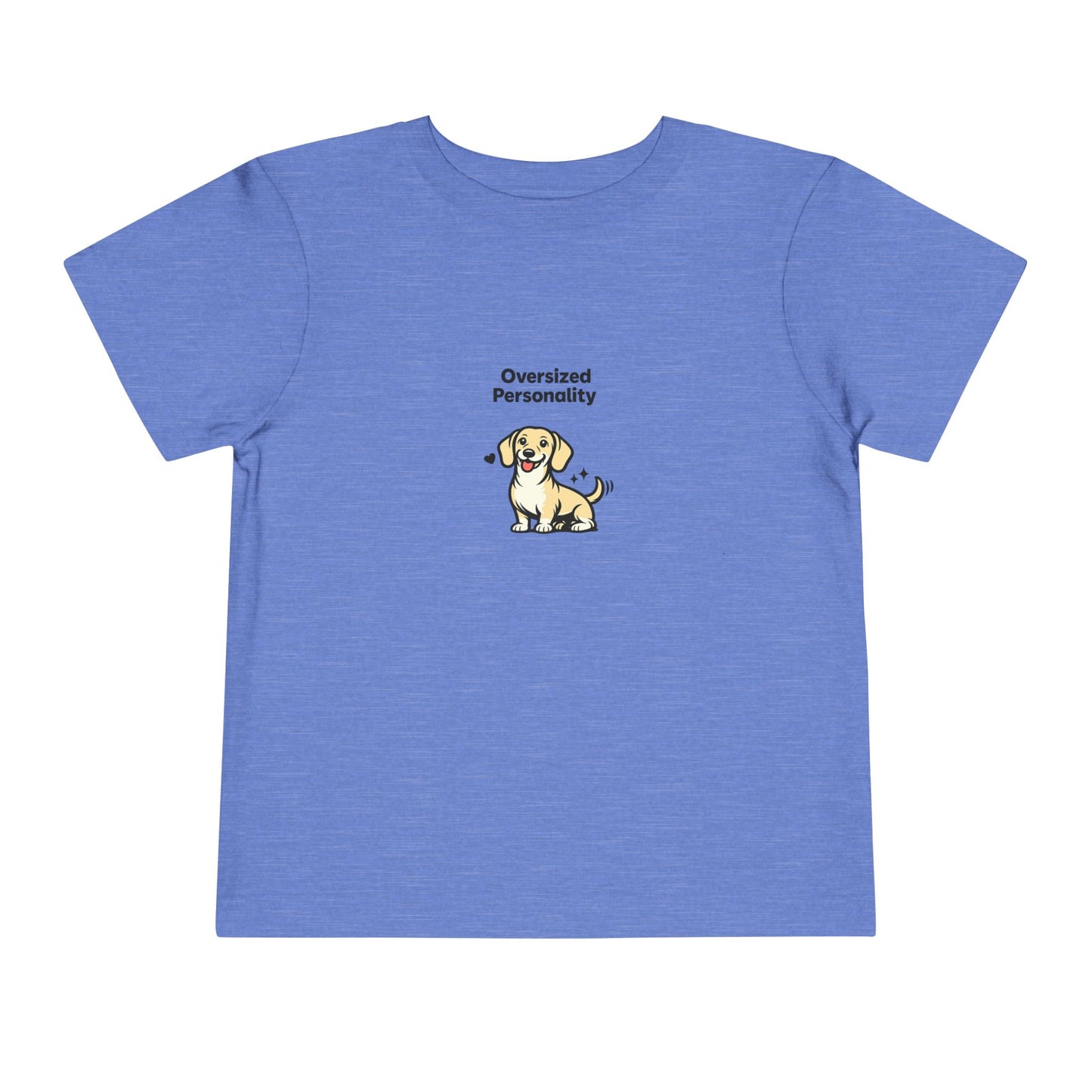 Oversized Personality  -- Toddler Dog Lover Tee