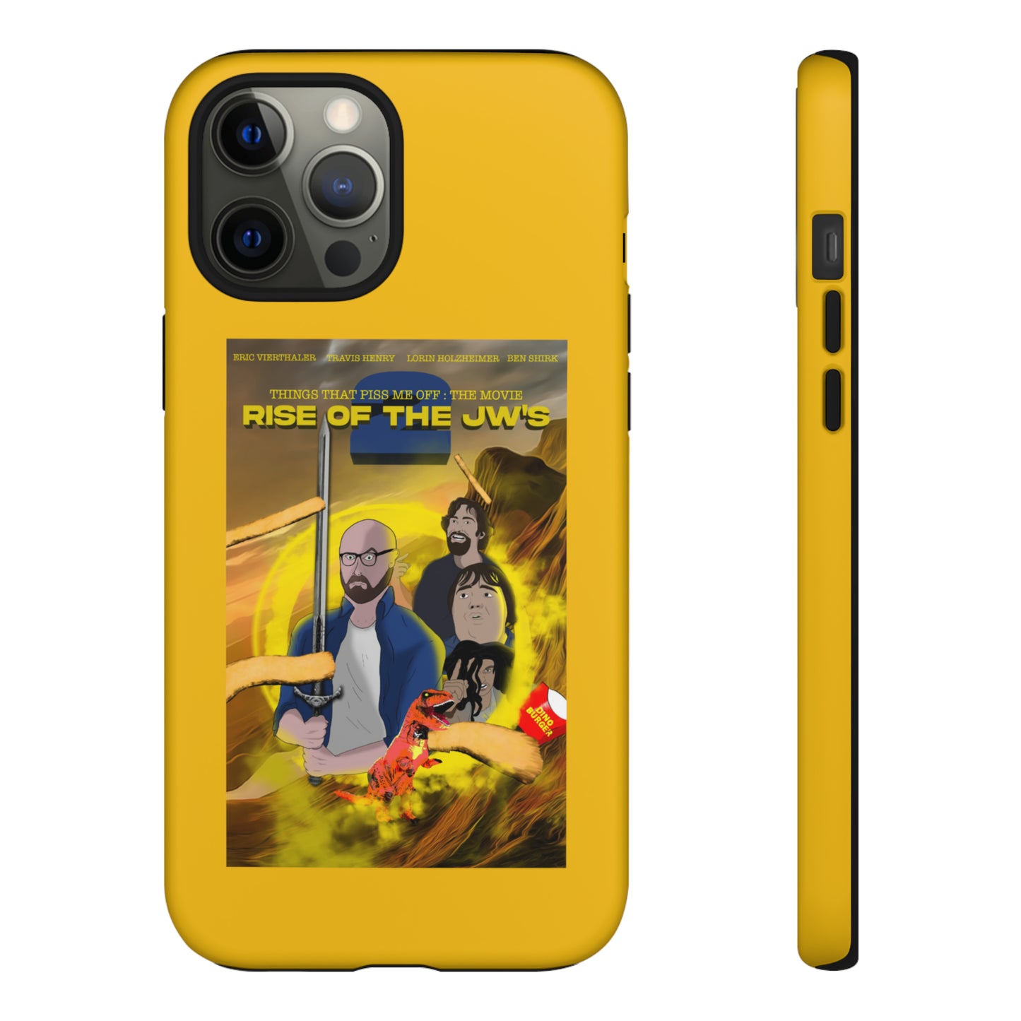 Rise Of The JW's Tough Phone  Case yellow)