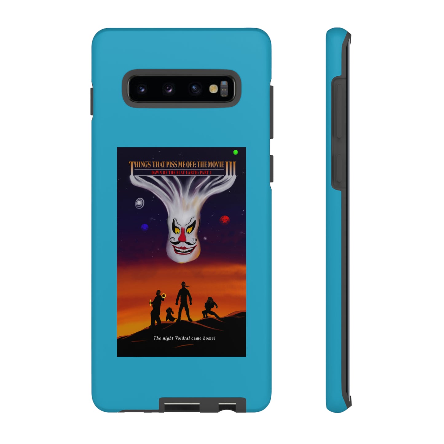 Dawn Of The Flat Earth: Part I Tough Phone Case (turquoise)