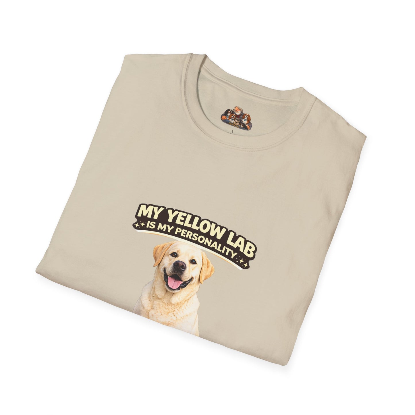 My Yellow Lab is My Personality – The Gentle Soul – Personalized Dog Breed Shirt