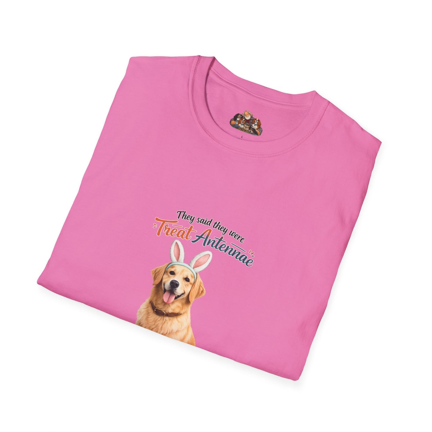 Golden Retriever Treat Antenna™ – Easter Dog Lover Tee