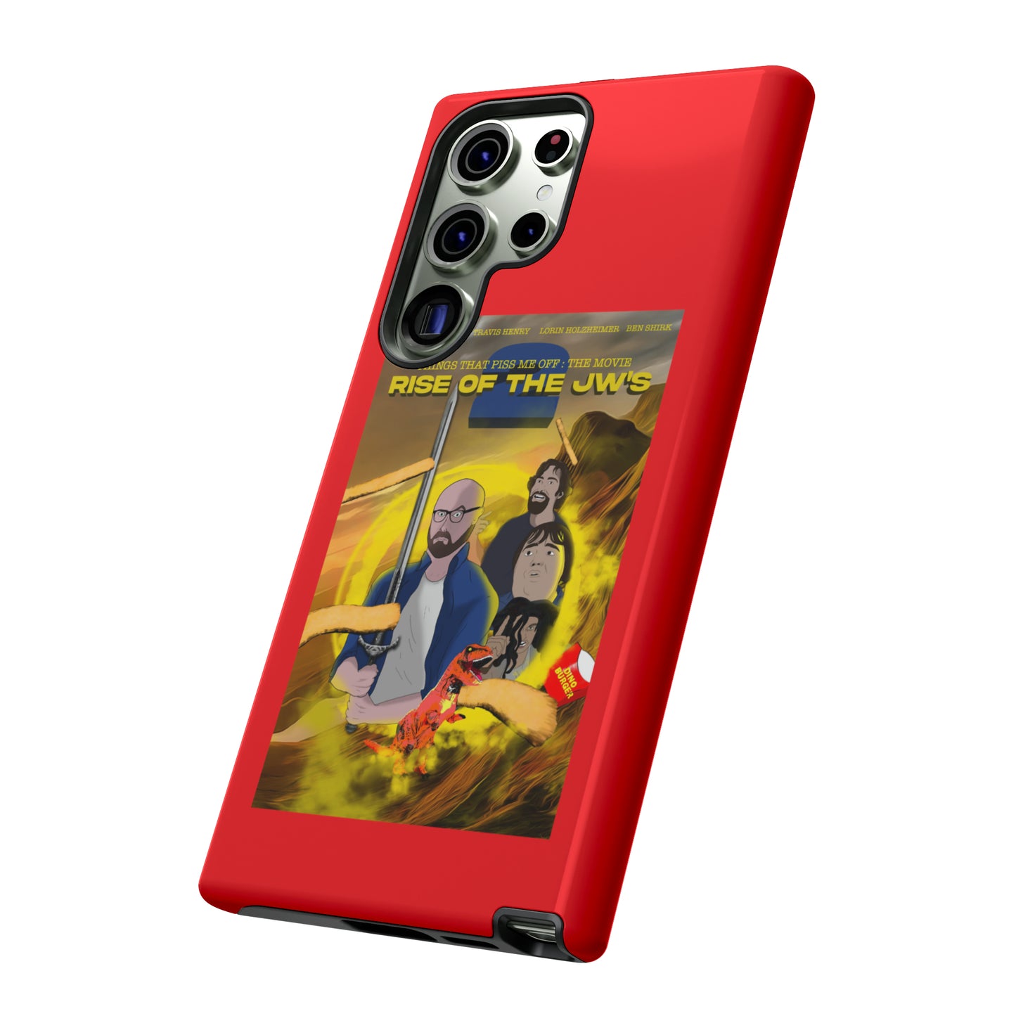 Rise Of The JW's Tough Phone Case (red)