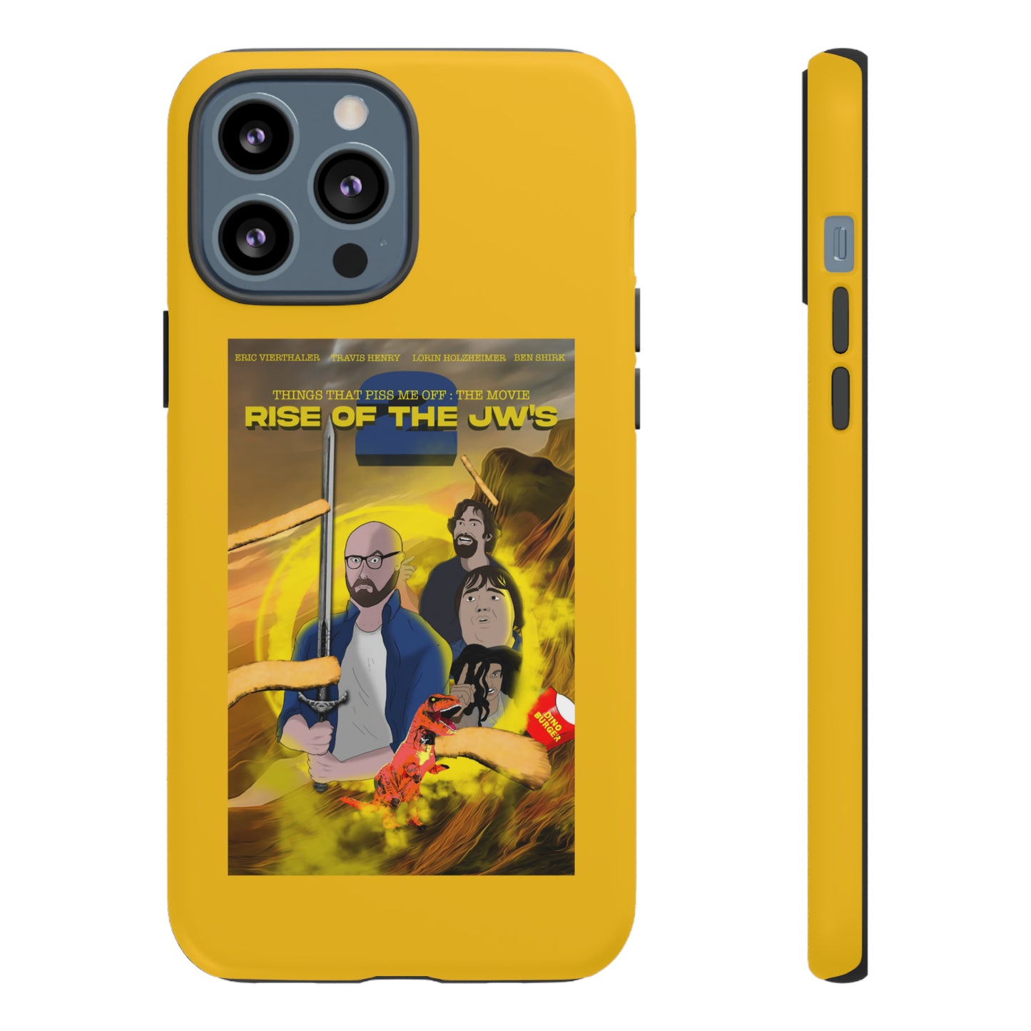 Rise Of The JW's Tough Phone  Case yellow)