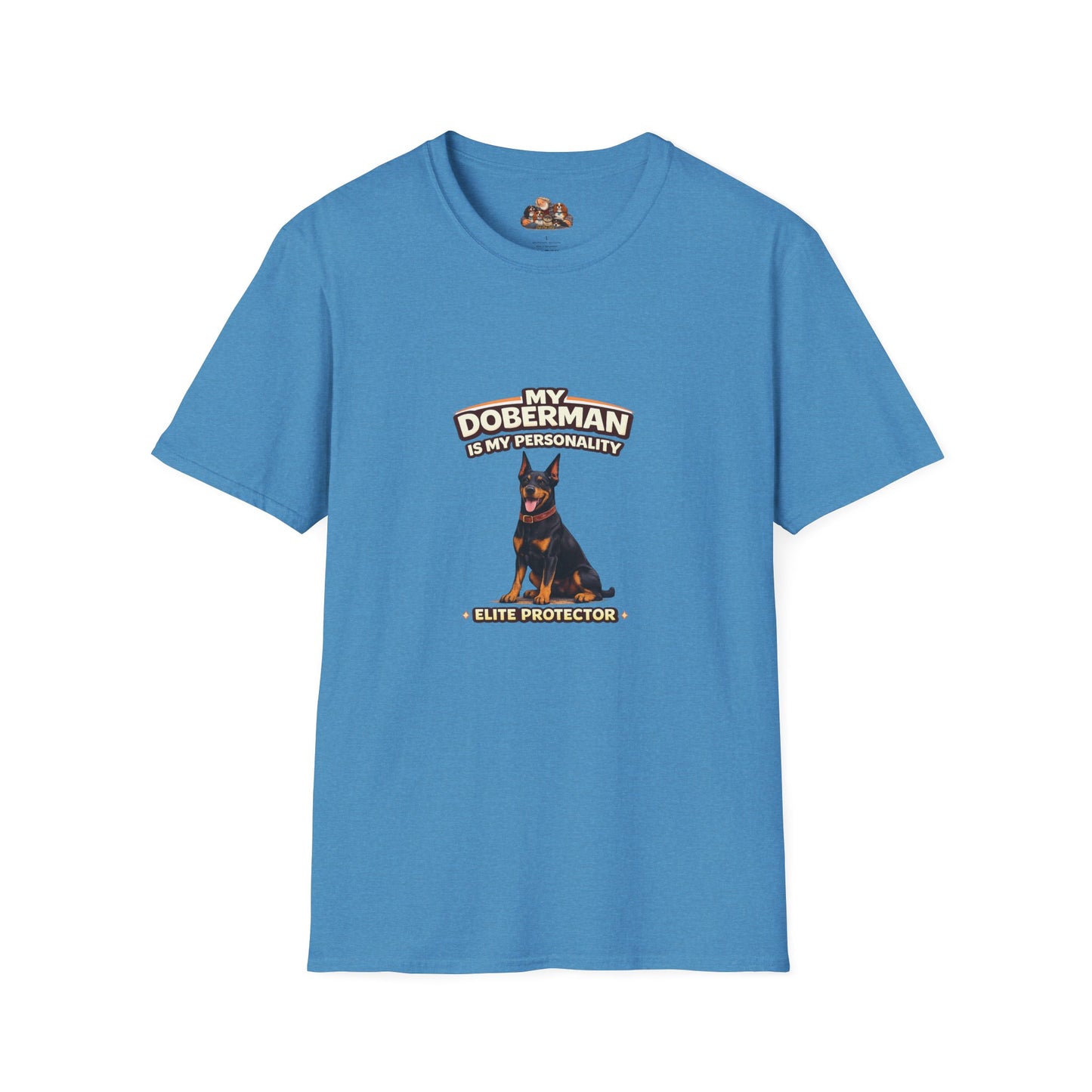 My Doberman Is My Personality – Elite Protector – Personalized Dog Breed Tee
