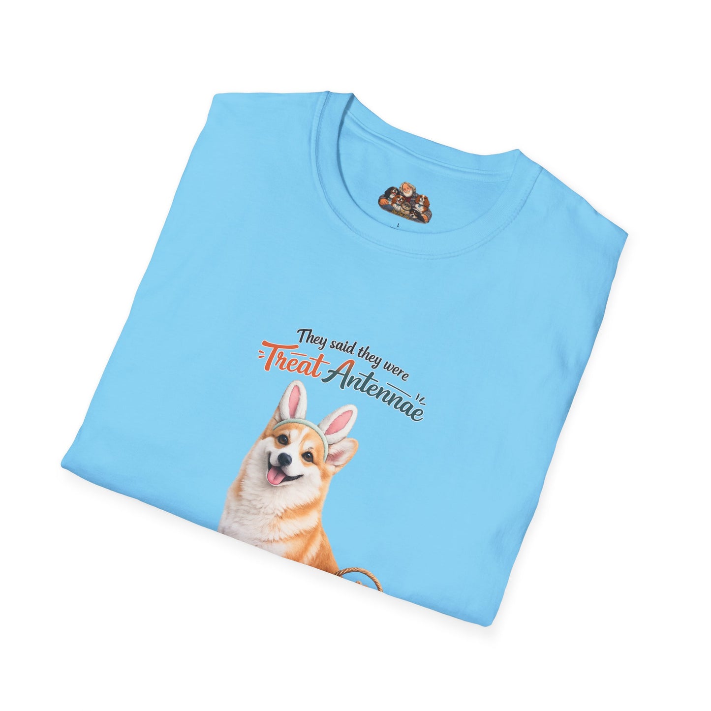 Corgi Treat Antenna™ – Easter Dog Lover Tee