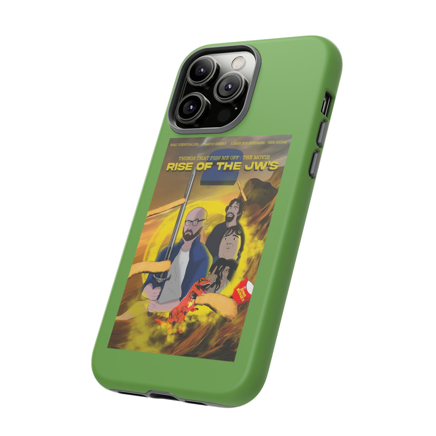 Rise Of The JW's Tough Phone Case (green)