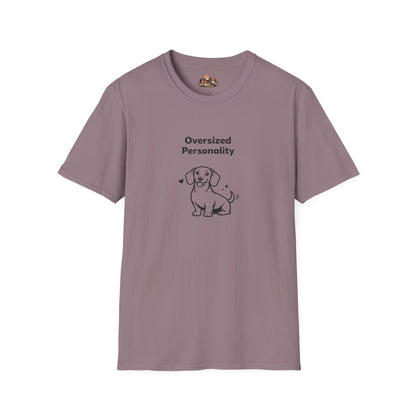 Oversized Personality —  Black And White Minimalist Family Collection For Adult Dog Lovers