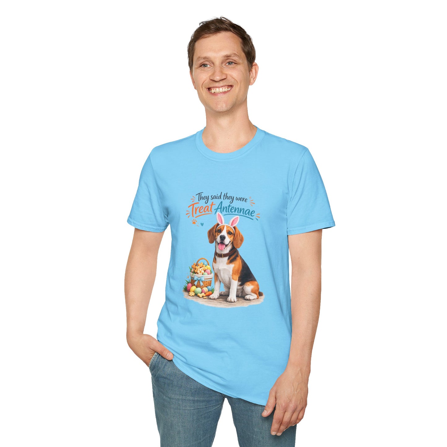 Beagle Treat Antenna™ – Easter Dog Lover Tee