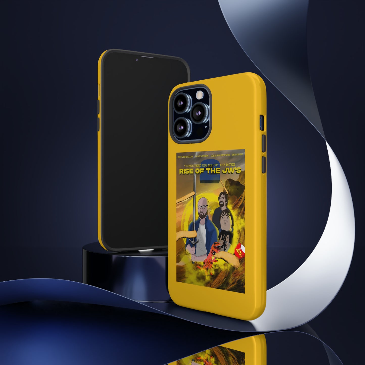 Rise Of The JW's Tough Phone  Case yellow)