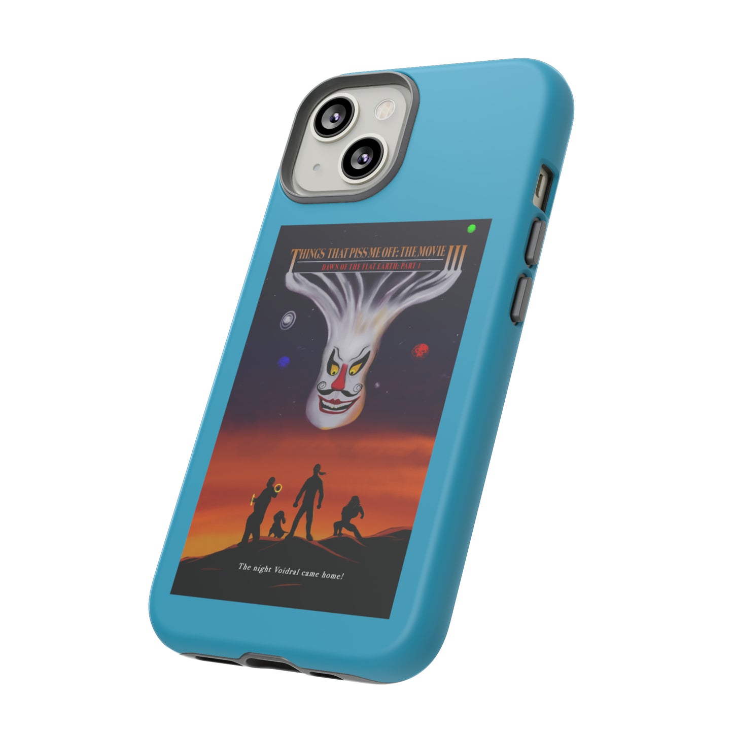 Dawn Of The Flat Earth: Part I Tough Phone Case (turquoise)