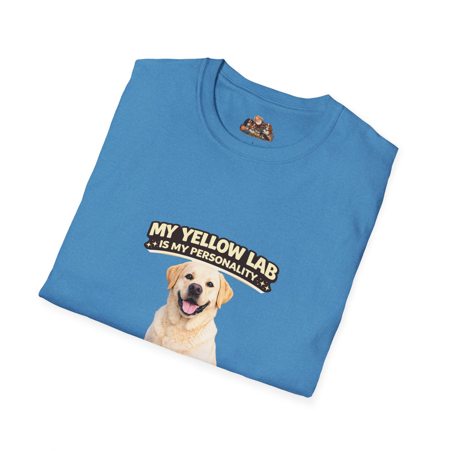 My Yellow Lab is My Personality – Certified Good Vibes – Personalized Dog Breed Shirt