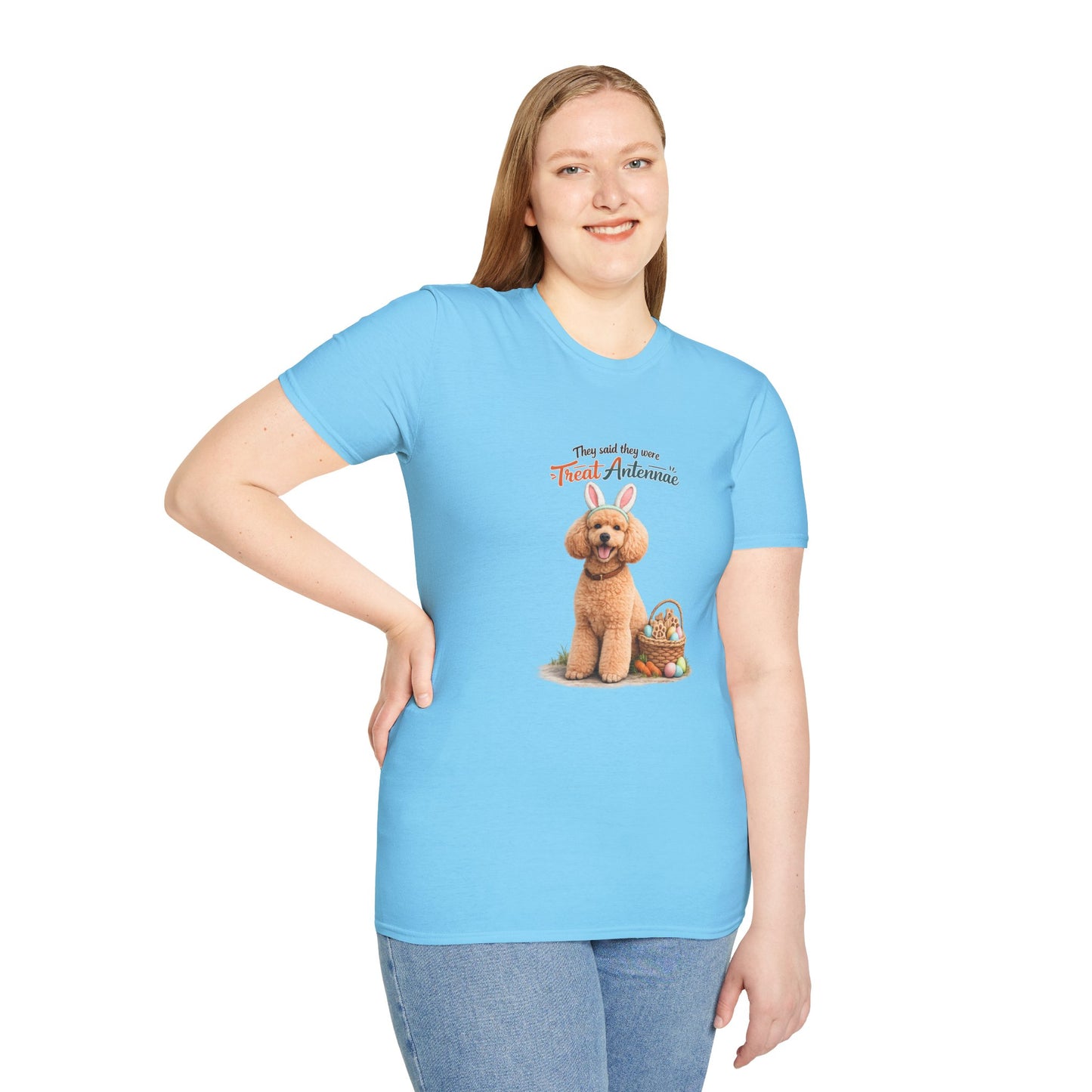 Poodle Treat Antenna™ – Easter Dog Lover Tee