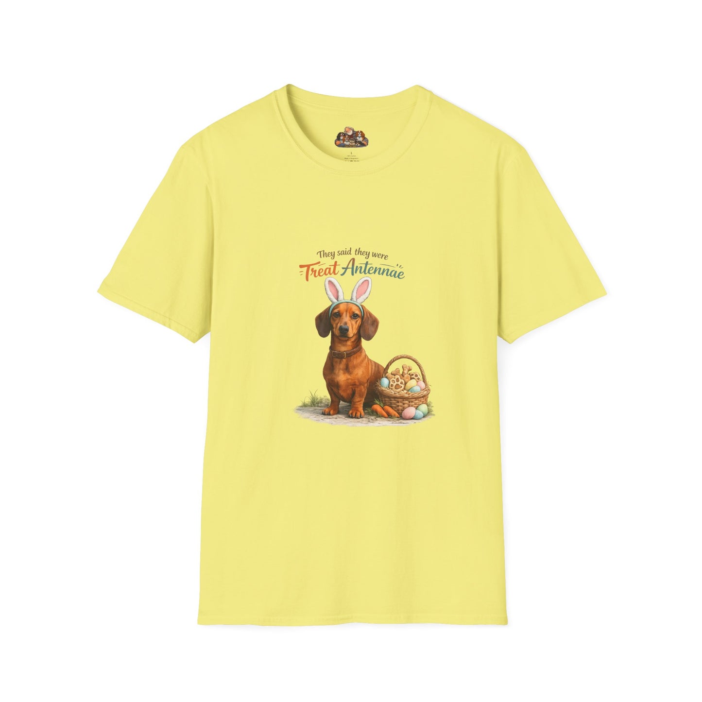Dachshund Treat Antenna™ – Easter Dog Lover Tee