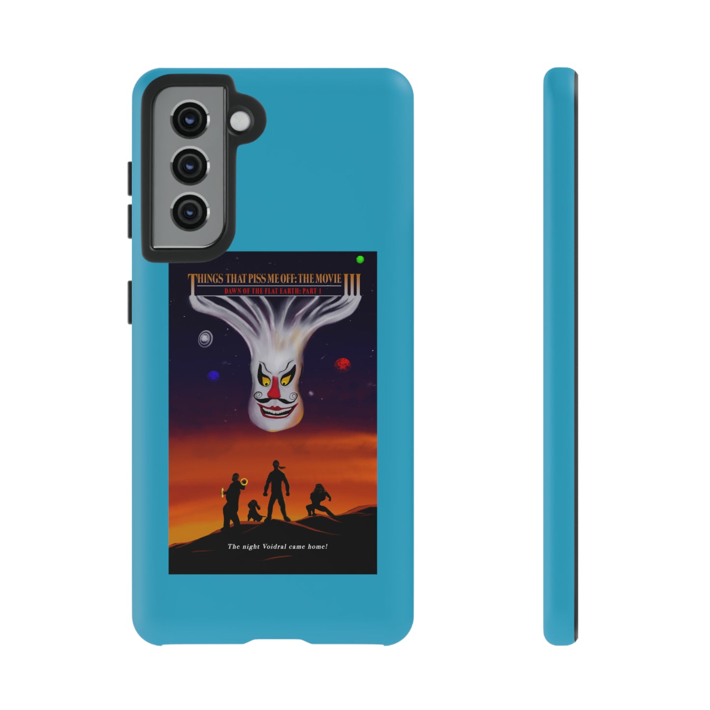 Dawn Of The Flat Earth: Part I Tough Phone Case (turquoise)