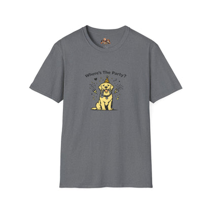 Where's The Party? -- Soft-Color Minimalist Family Collection For Adult Dog Lovers