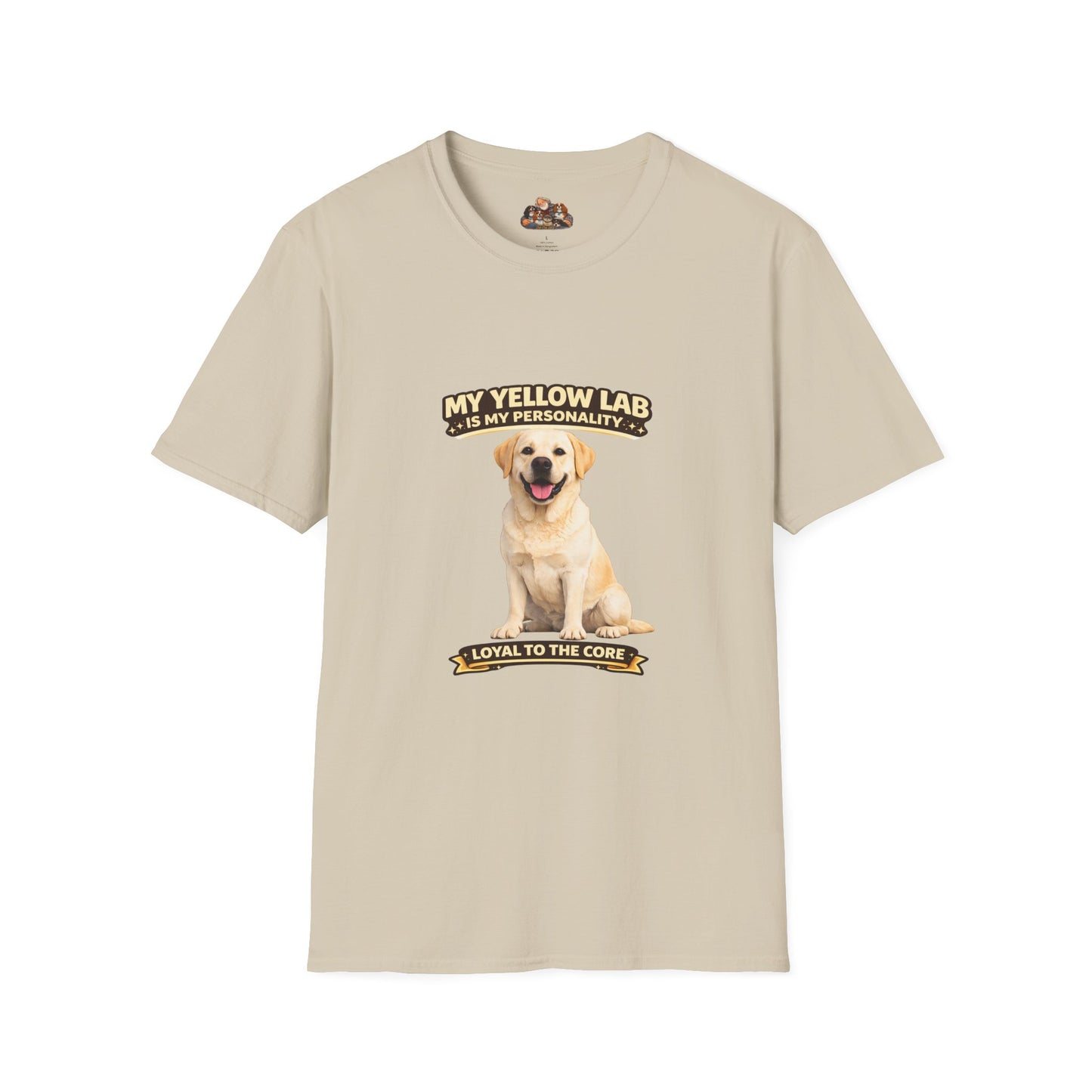My Yellow Lab Is My Personality – Loyal To The Core – Personalized Dog Breed Shirt