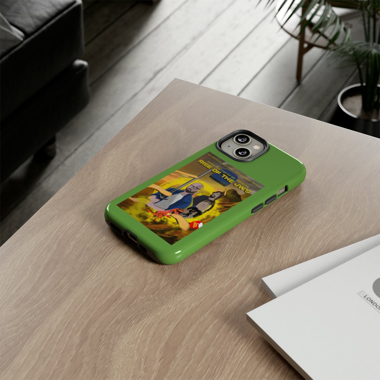 Rise Of The JW's Tough Phone Case (green)