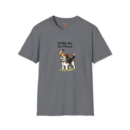 Unflip My Ear Please  — Soft-Color Minimalist Family Collection For Adult Dog Lovers
