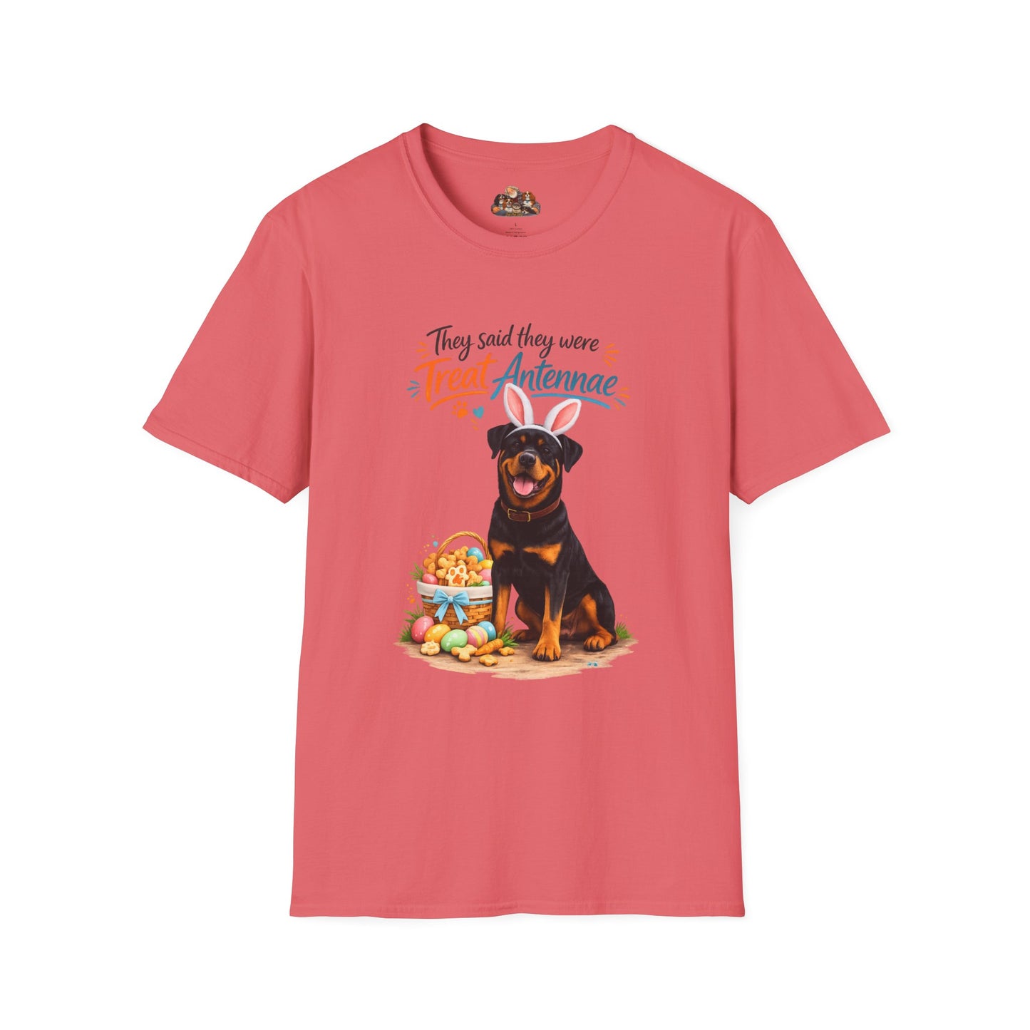Rottweiler Treat Antennae™  – Easter Dog Lover Tee