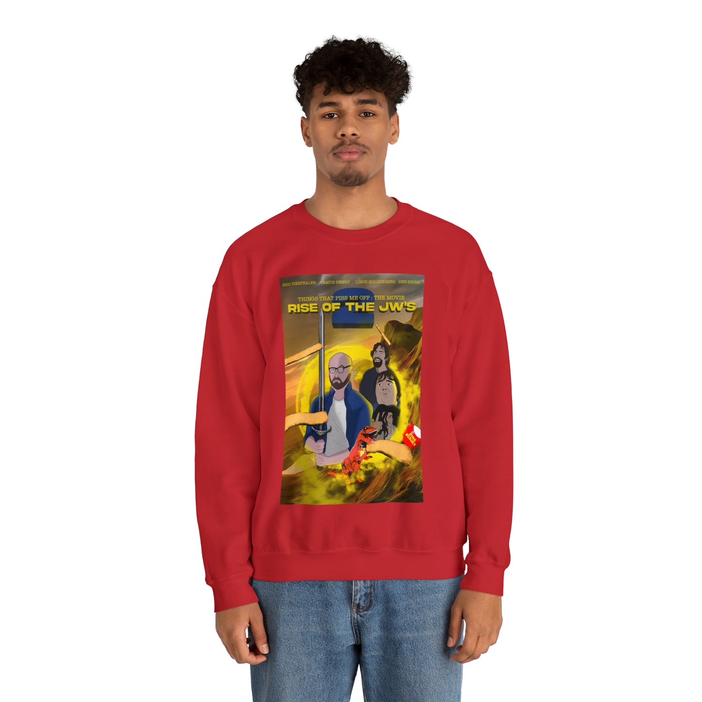 Rise of the JW's Unisex Heavy Blend™ Crewneck Sweatshirt